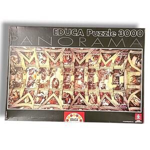 Educa Panorama Puzzle 3000 Pcs 12748 Sistine Chapel 144cm X 68cm